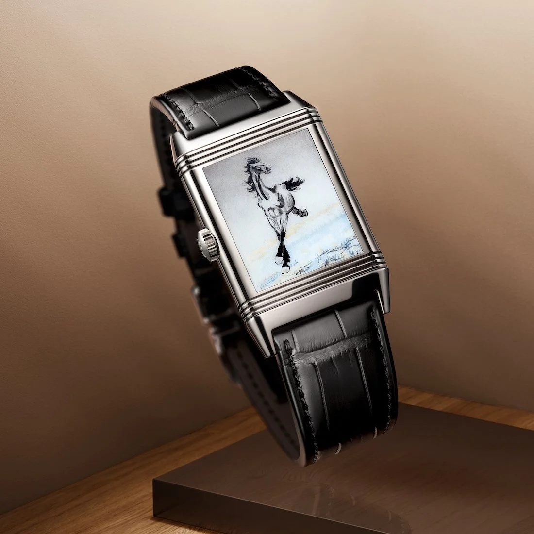 リケルメページ Introducing: Jaeger-LeCoultre Reverso Tribute Enamel 'Xu Beihong